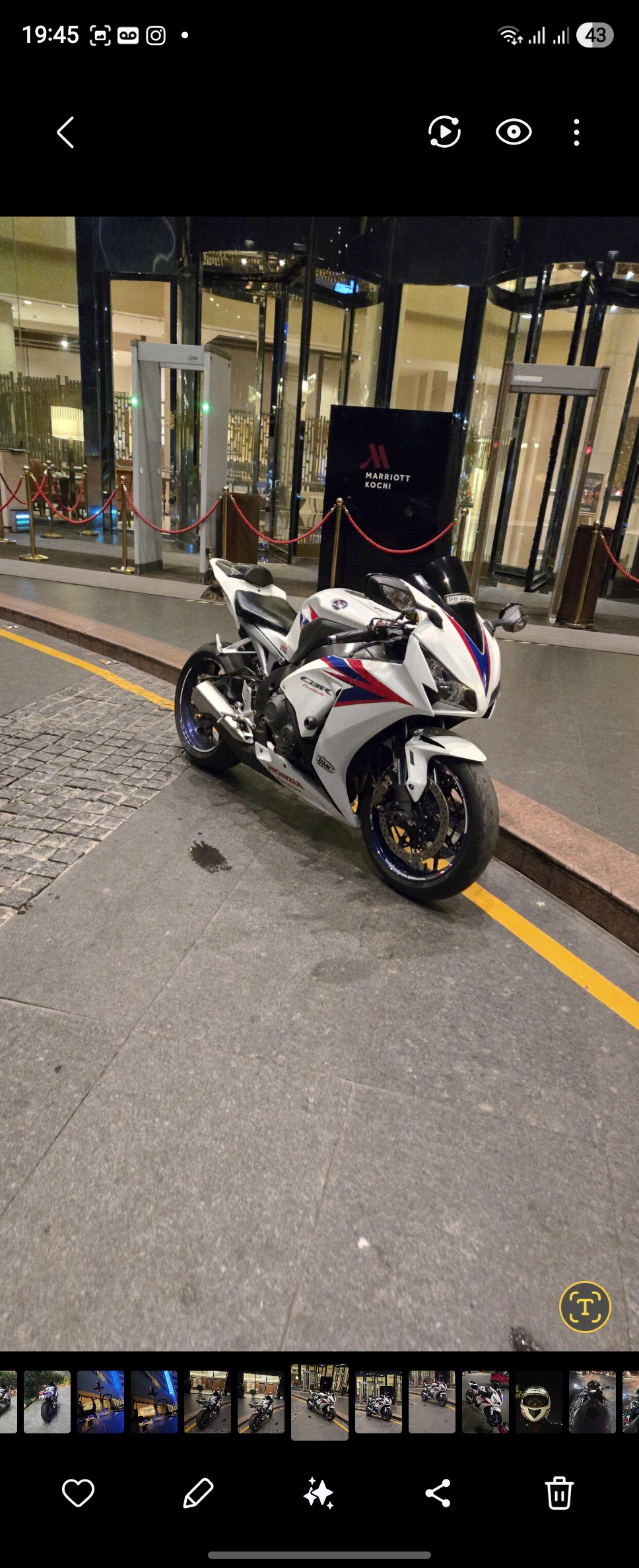 Honda CBR fireblade